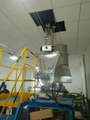 擠出機實現自動供料、自動上料